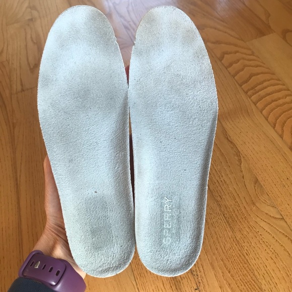 Sperry Top-Sider Boots Gray Waterproof Rubber Saltwater Short Rain womens size 6 - Picture 10 of 12